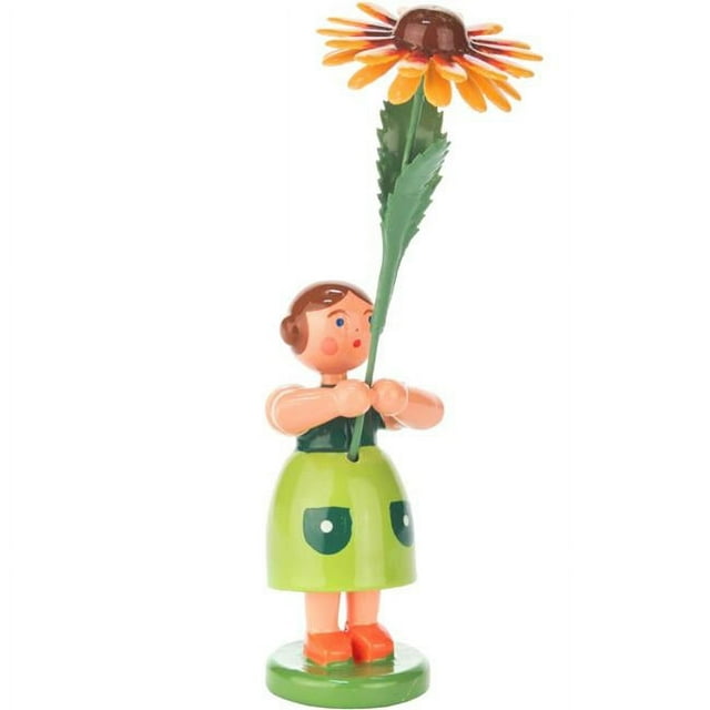 Alexander Taron 013-2010 Dregeno Pâques Ornement Vert Fille de Fleur