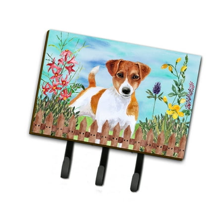 

Carolines Treasures CK1251TH68 Jack Russell Terrier Spring Leash or Key Holder Triple multicolor