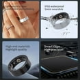 thumbnail image 4 of Smart Ring, APP Smart Fitness Tracker Ring  for Sports 7,8,9,10,11,12,13, 4 of 7