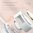 thumbnail image 4 of under $5 Usloyux Portable Neck Fan USB Rechargeable Battery Operated Lightweight Mini Long Life Pocket Fan Cute Design Wearable Cooling Makeup Fans for Office, 4 of 9