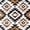 Aztec 05, variant on Manfei Southwestern Geometric Twin Sheets, Hippie Aztec Bedding, Brown, Black and White, Reversible 3-Piece1 Flat Sheet   1 Fitted Sheet   1 Pillowcase