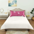 thumbnail image 5 of Satin Pillowcase Home Luxury Envelope Pillowcases Soft And Smooth Cherry Blossom, 5 of 6