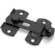 thumbnail image 5 of 6 Packs Barn Door Latches,2.75' x 2.02' Matte Black Stainless Steel barn gate flip Door Latch, 5 of 5
