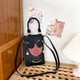 thumbnail image 3 of Bolsa De Hombro Bolso Novedad Lady Face Crossbody de hombro de cuero para mujer Messenger Satchel, 3 of 6
