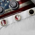 thumbnail image 4 of Feelyou Video Game Console Blackout Curtains Set of 2 (52x84 Each) for Boy, Retro American Flag Window Curtains, Cartoon Gamepad Curtains and Drapes, Black Out Curtains Decor, 4 of 6