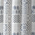 thumbnail image 3 of Lush Decor Monique Patchwork Polyester Shower Curtain, 72x72, Blue, Single, 3 of 3