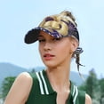 thumbnail image 6 of Balery 2025 New Year 1 Sport Wear Athletic Visor Sun Sports Visor Hat Visor Adjustable Cap for Women and Men (One Size), 6 of 7
