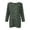 a-Green31875, variant on FINALGANG Womens T Shirt Ribbed Knit Boat Neck Three Quarter Sleeves Tunic Relaxed Fit Casual Tees For Daily Wear Trendy Top