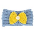 thumbnail image 2 of YisangMZ Children's Wool Headband Top Hairband For Warm Autumn And Winter Hairband Solid Flower Headband 21 Color, 2 of 5