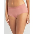 thumbnail image 4 of Jessica Simpson Women's Shadow Stripe Boyshort, 2-Pack, Size S-XXXL, 4 of 12
