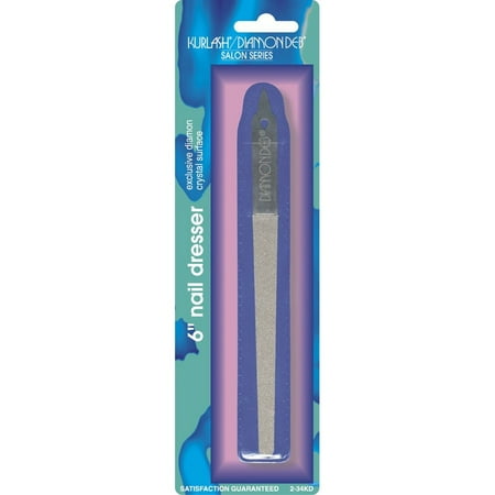 Diamond Nail File - Nail Accessories: Kurlash Diamond Dep Nail Dresser File - Option : 6 inch