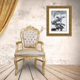 thumbnail image 3 of Zhu, Hua 15x18 Gold Ornate Wood Framed with Double Matting Museum Art Print Titled - Drinking In Snow, 3 of 4