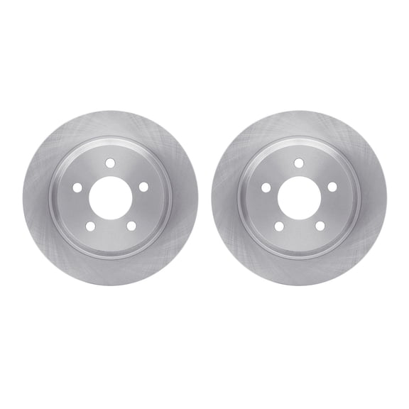 Dynamic Friction Company Rear Brake Rotors 6002-54033