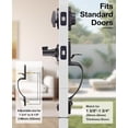 thumbnail image 3 of Klamerit Oil Rubbed Bronze Front Door Lock Set, Keyed Entry Door Handle with Deadbolt for Home Security, Reversible Left/Right-Hand, Adjustable Latch, 3 of 9