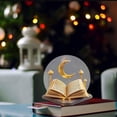 thumbnail image 6 of 2D Acrylic Desktop Ornament - Lavishly Decorated Book with Ornate Minarets for Elegant Decor and Relaxation, 6 of 6