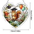 Acrylic Heart Wind Chime, 94 Piece Puzzle Pendant, DIY Wind Chime Kit ...