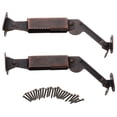 thumbnail image 1 of 2 Pcs Charnières de Fermeture de Couvercle de Boîte Universelle Charnière de Support de Couvercle à Ressort Quincaillerie Maison, 1 of 6