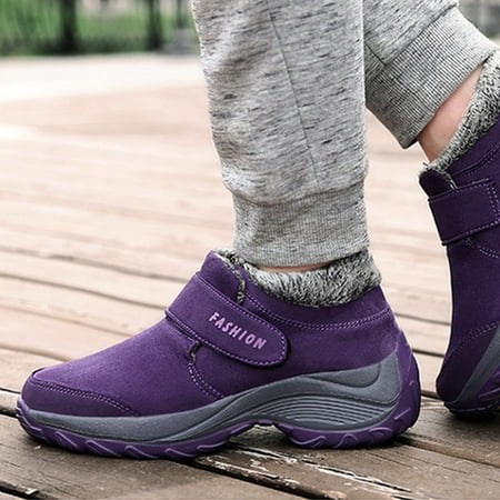 

Foraging dimple Women Outdoor Sports Climbing Hiking Shoes Waterproof Trekking Purple