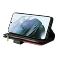 thumbnail image 3 of Compatible with Samsung Galaxy S21 FE 5G Wallet Case with Card Slots PU Leather Zipper Flip Folio Cover, 3 of 5