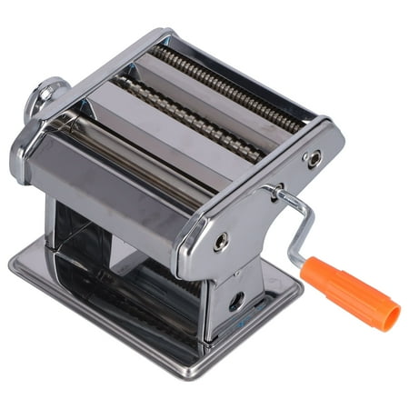 

LHCER Manual Noodles Machine Pasta Maker Stainless Steel 9 Thickness Noodles Maker for Spaghetti Dumpling Pasta Machine