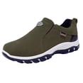 thumbnail image 2 of GiLiling Men's Slip On Walking Shoes Round Toe Non Slip Platform Sneakers Casual Sports Shoes for Outdoor Running Work, 2 of 3