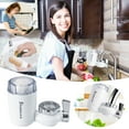 thumbnail image 2 of Water Filter Faucet Household Pre-Filter, Tap Water Purifier with Transparent Window and Ceramic Composite Filter to Impurities, 2 of 9