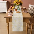 thumbnail image 2 of Summer Lemon Table Runner 70 Inches, Yellow Fruits Leaves Lemon Farmhouse Beige Bed Runner Dresser Scarves Tabletop for Indoor Outdoor Parties/Ceremony/Banquet, 13" x 70", 2 of 9