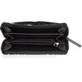 thumbnail image 2 of Kate Spade New York Women's Jae Large Nylon Printed Continental Wallet (Black / White), 2 of 2