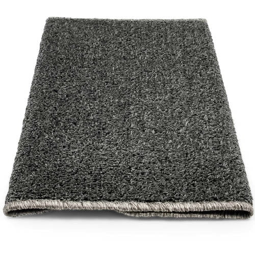 Camco 42939 Premium Wrap Around RV Step Rug 22" x 20", Gray