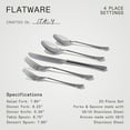 thumbnail image 5 of Made In Cookware - Flatware Set - 4 Place Settings (20 Piece Set) - Crafted In Italy, 5 of 6