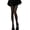Black-os, variant on Women's Elegant 10D Super Thin Sheer Tights Wide Vertical Striped Design Nylon Fabric See Through Pantyhose Stockings