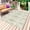 Light Beige Sage Green Gray Green, variant on Sage Green Floral Boho Outdoor Rug 3x5 Ft - Reversible Patio Rug Outdoor Camping Rugs, Vintage Ethnic Tribe Abstract Art Indoor Outdoor Area Rugs, Non-Slip Outdoor Carpet Runner for Deck/Porch