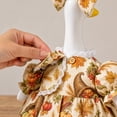thumbnail image 6 of AYktou Fall Porch Geese Outfits, Farmhouse Lawn Goose Costume for 23 Inch Goose Statue, Thanksgiving Decor Porch Goose Dress Bow Headband, Fall Harvests Garden Goose Clothes Set for Yard Display, 6 of 8