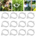 thumbnail image 1 of YSTIANN 100 Pcs Clips Réutilisables pour Plantes Grimpantes / Support pour Tomates, Vignes, Concombres – Usage Intérieur & Extérieur (Blanc) AZ78-2091, 1 of 6