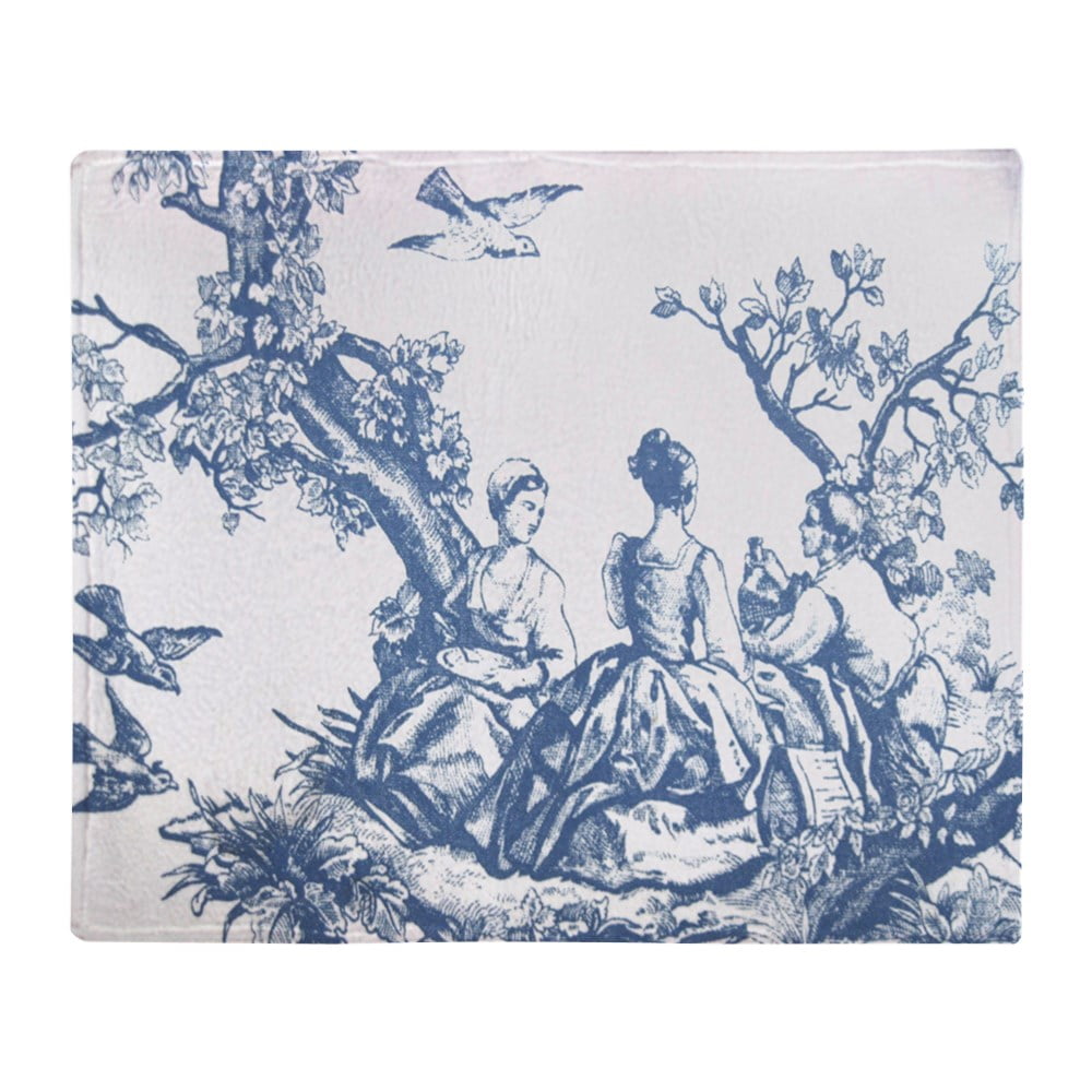 CafePress FRENCH TOILE Throw Blanket Soft Fleece Throw Blanket, 50