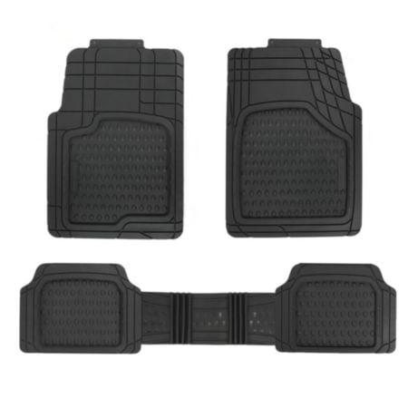 Rubber PVC Car Mats Trim to fit Front Rear None Slip to fit Mitsubishi Lancer