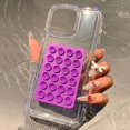 thumbnail image 3 of Funda con ventosa 3D para iPhone 15 11 12 Pro Max XR X XS 7 8 Plus SE 2020 funda para iPhone 14 13 Pro XS Max Fundas transparentes, 3 of 5