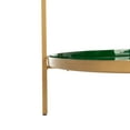 thumbnail image 6 of SAFAVIEH Tia Modern Glam 5-Tier Round Etagere, Hunter Green/Brass, 6 of 8