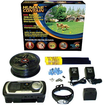 High Tech Pet 50 Acre Rechargeable Multi-Function In-Ground Ultra Electronic Dog Fence, 1ct