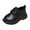 Black, variant on Zanarzt Little Boy Dress Sneakers Baby Boys Shoes Infant Toddler Soft Sole Non Slip Flat Cute Shoes Casual Dress Shoes Black,11