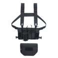 thumbnail image 2 of Bolso de Pecho con Correa Ajustable de Nylon Resistente Organizador de Herramientas para Ciclismo Pesca Escalada Negro Macarena Bolsa de chaleco Molle, 2 of 8