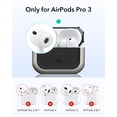 thumbnail image 2 of Funda ESR para AirPods Pro 3 Compatible con MagSafe de Titanio, 2 of 9