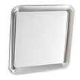 thumbnail image 2 of Plateau de Service Carré en Acier Inoxydable Plateau Barbecue Couleur Argent pour Maison L, 2 of 9