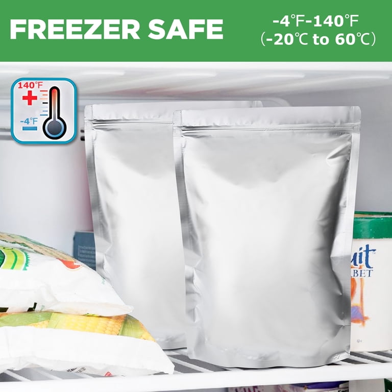LotFancy Mylar Bags for Food Storage, 40 Count Gallon photo 6