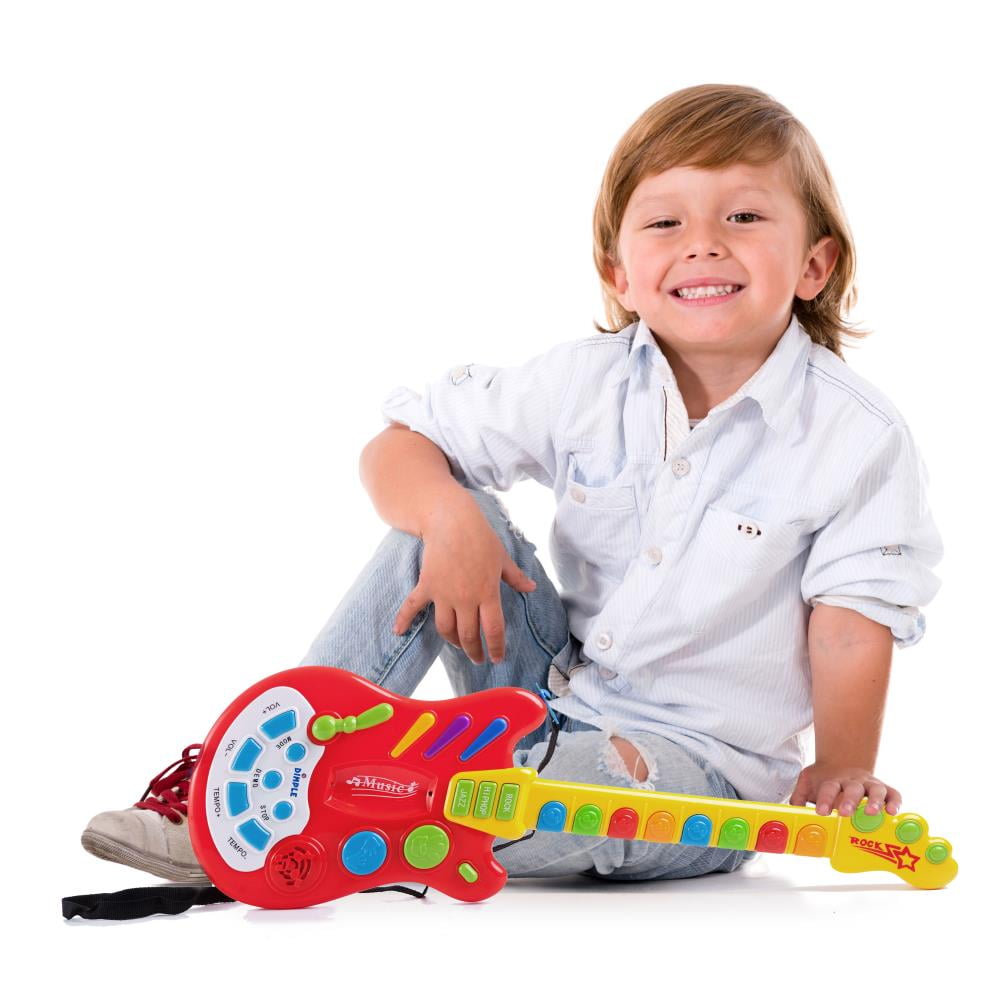 dimple toy electric guitar