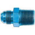 thumbnail image 1 of Aeroquip Adapter Fitting FCM2009 -10 AN Male To 1/2 Inch Pipe Thread; Anodized; Blue; Aluminum, 1 of 3