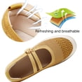 thumbnail image 3 of CHICVOMEY Sneakers for Women Slip on Casual Walking Shoes Breathable Lightweight for Work&daily Adjustable Strap Mesh Mary Jane Flats, 3 of 7