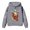 1 Grey, variant on Gyujnb Youth Hoodie Shaggy Cow Print Cool Warm Versatile Pullover for Daily Casual Outings (Toddler, Big Boys),11-12 Years