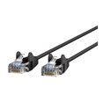 thumbnail image 1 of Belkin Slim - Patch cable - RJ-45 (M) to RJ-45 (M) - 20 ft - UTP - CAT 6 - molded, snagless - gray, 1 of 8
