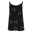 thumbnail image 5 of Puntoco Blusas sin mangas para mujer Blusas casuales sin mangas con cuello redondo y estampado de moda para mujer, 5 of 5